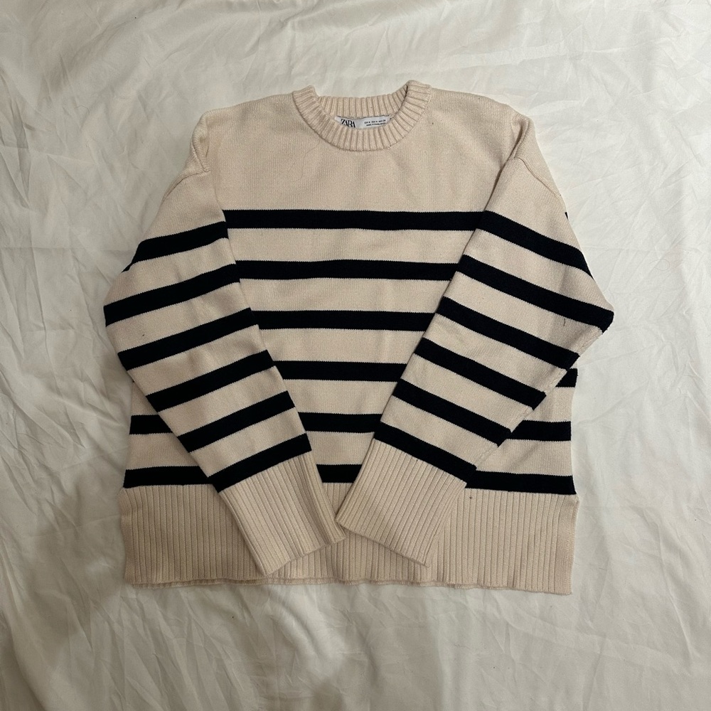 ZARA Striped Sweater